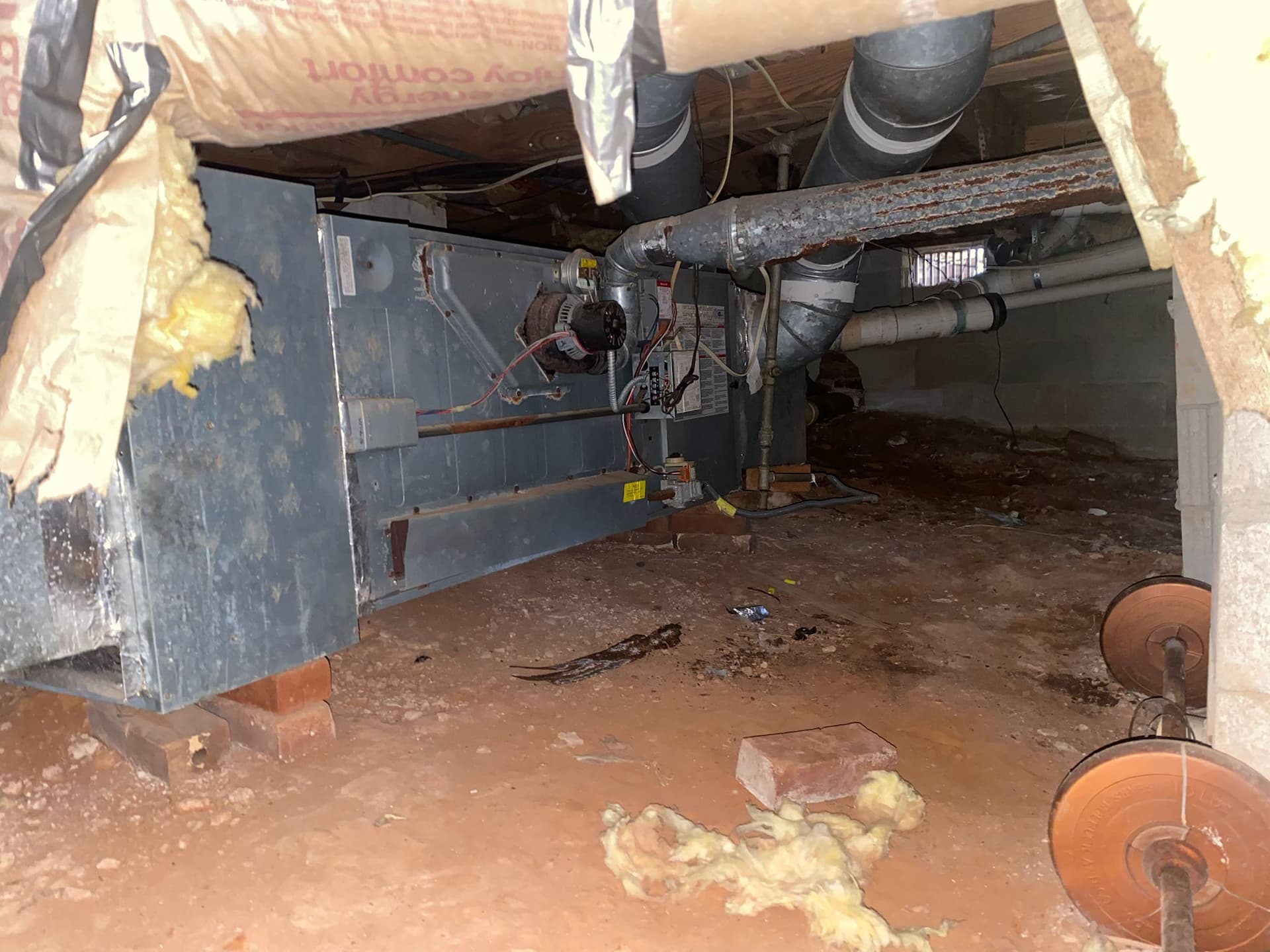 Crawlspace Furnace Replacement That Was Long Overdue image