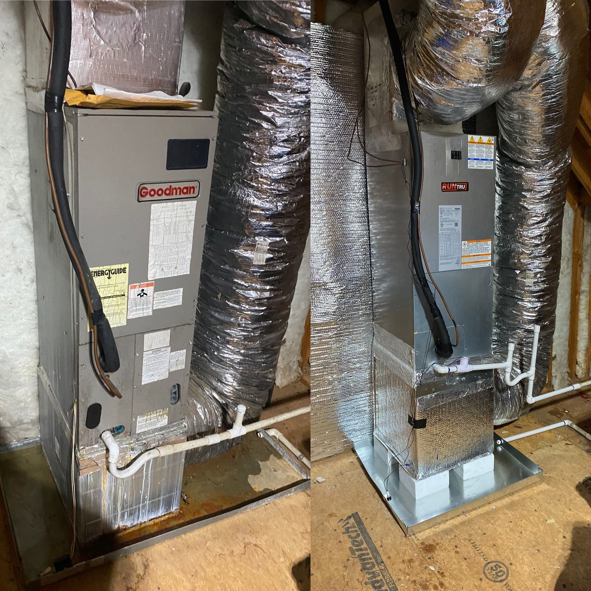 Gallery photos for Aging AC and Air Handler Swapped for a High-Efficiency RunTru System: Image #1