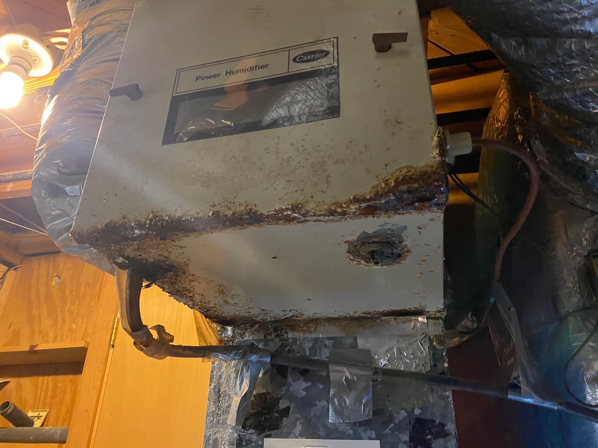 Gallery photos for When Your Whole-Home Humidifier Is Way Past Done: Image #1