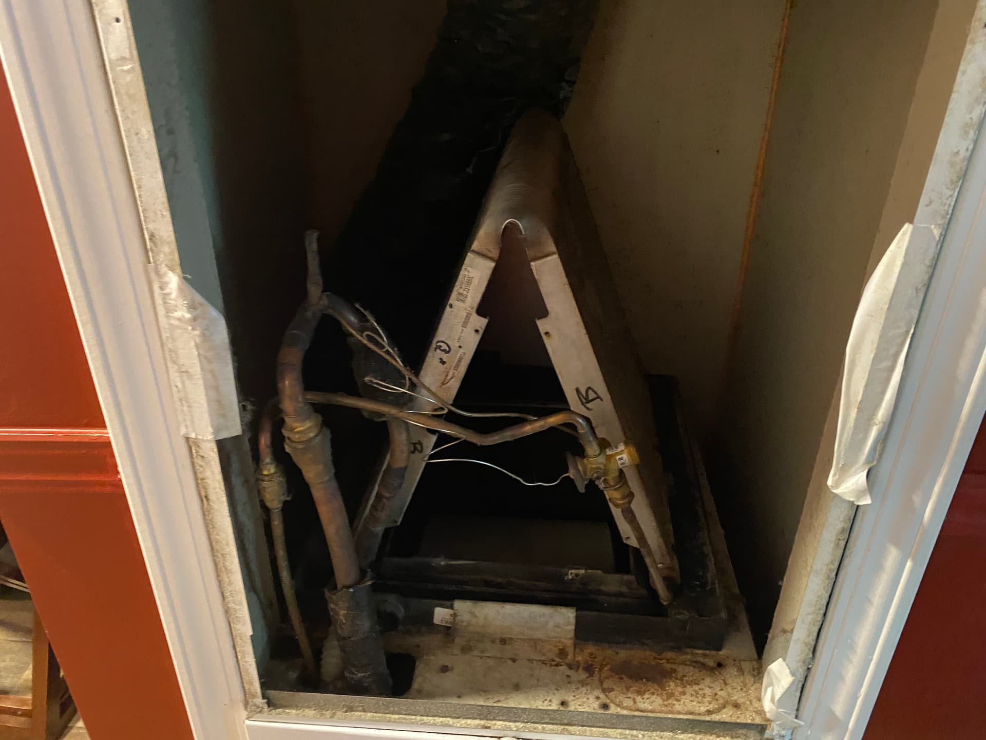Gallery photos for Failed Evaporator Coil Replaced and AC Back on Track: Image #1